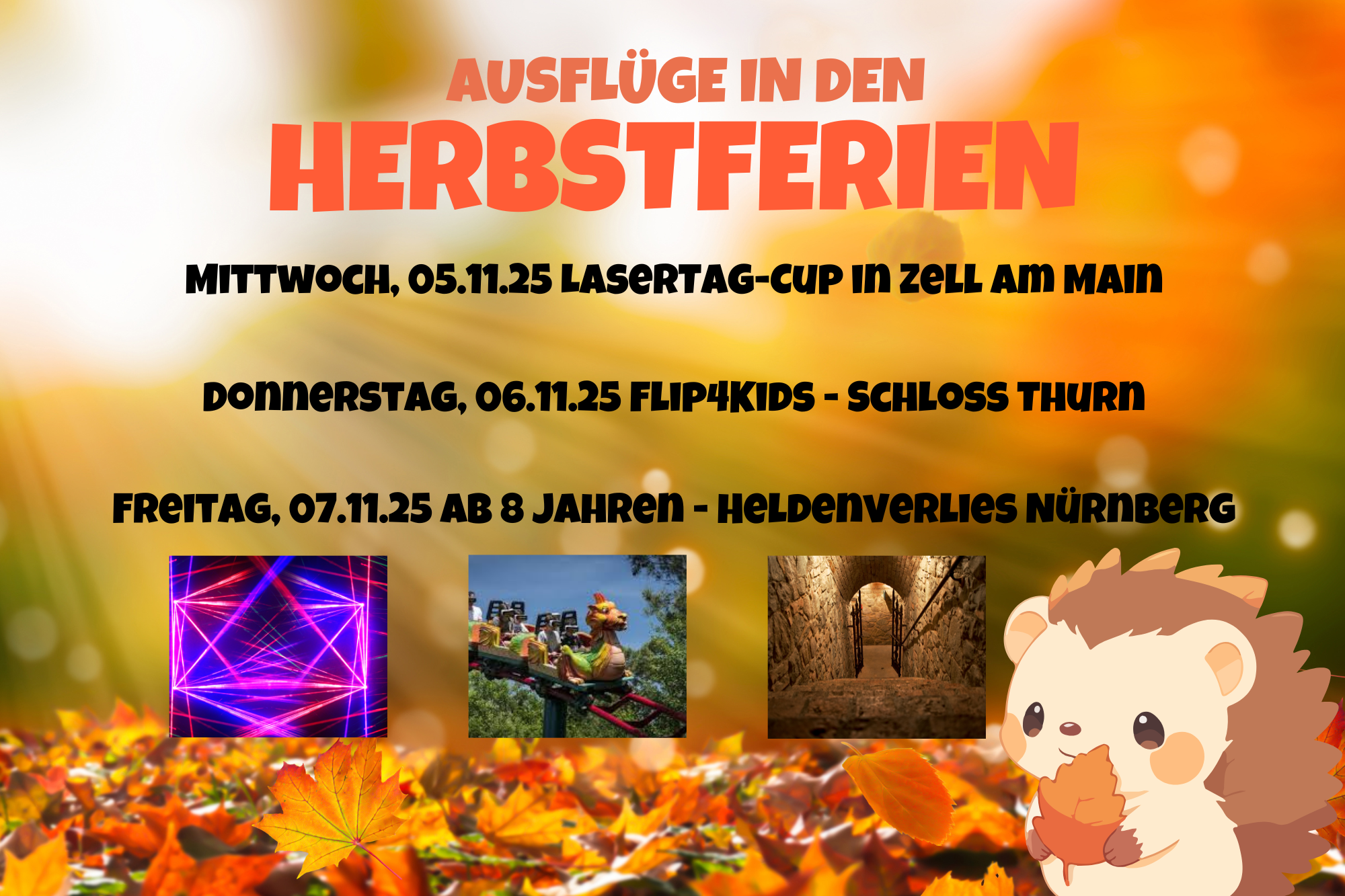 Herbstferienausflüge 2025