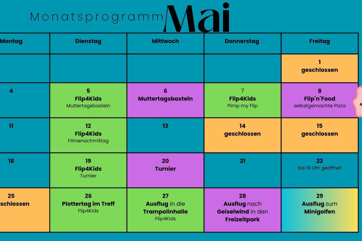 Programm Mai
