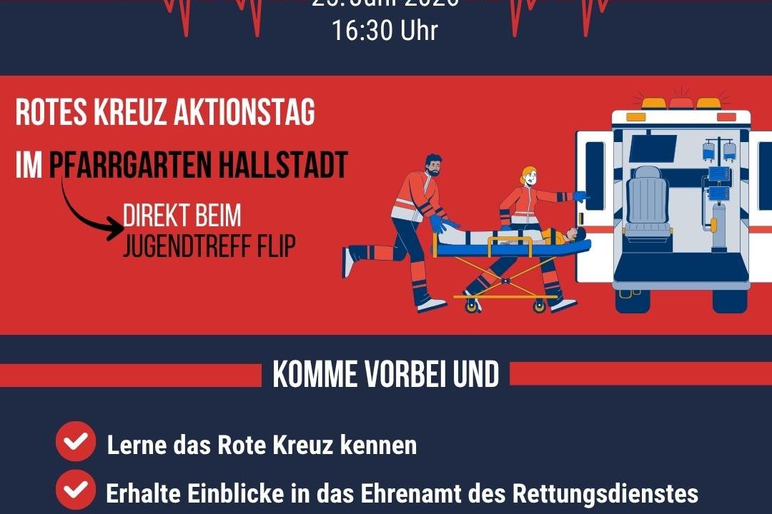 Flyer Aktionstag Bayerisches Rotes Kreuz